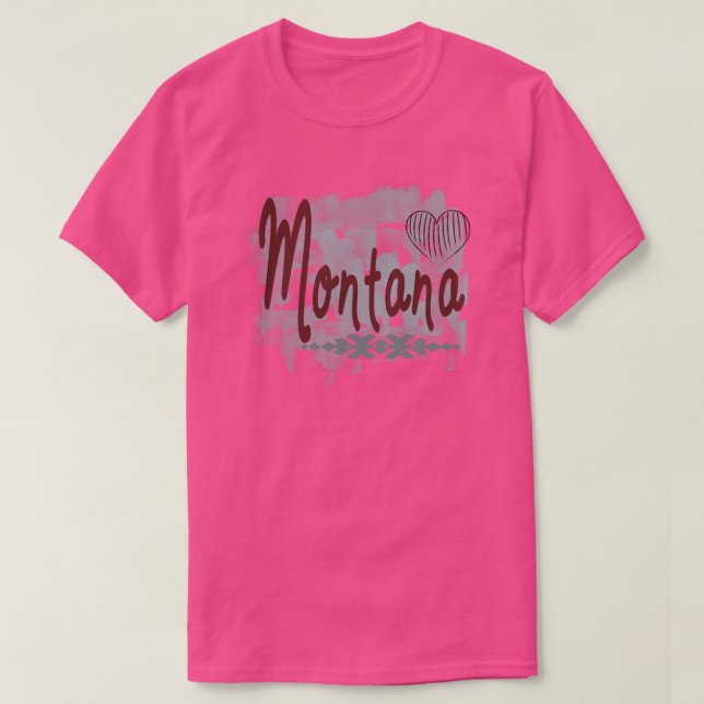 Montana love1  T-Shirt (Design Front)