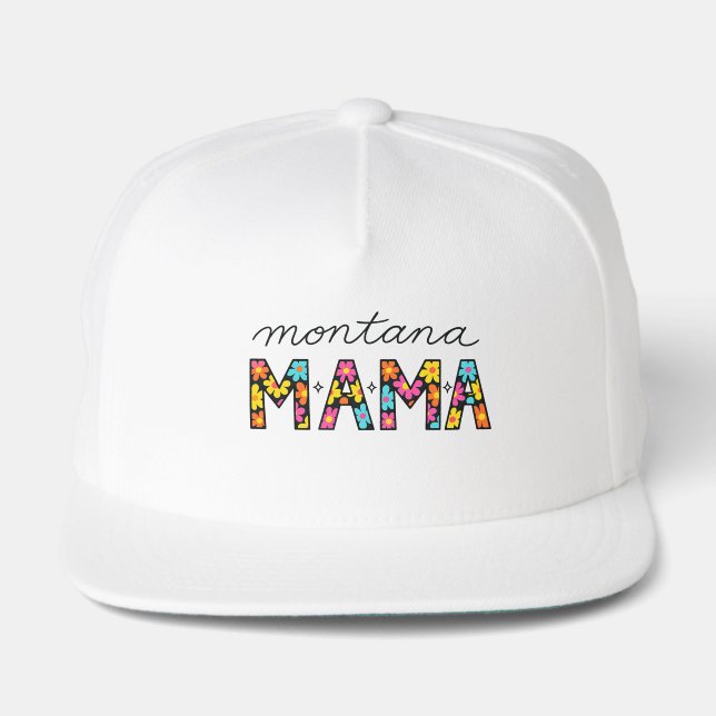 Montana Mama Snapback Hat (Front)