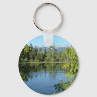 Montana Mountains Keychain