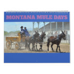 Montana Mule Days Calendar