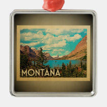 Montana Ornament Vintage Travel