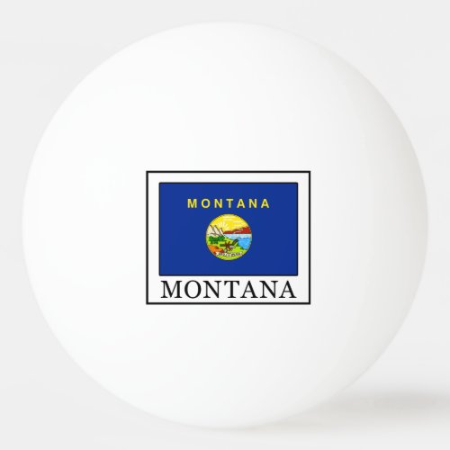 Montana Ping Pong Ball