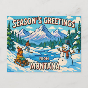 MONTANA Postcard