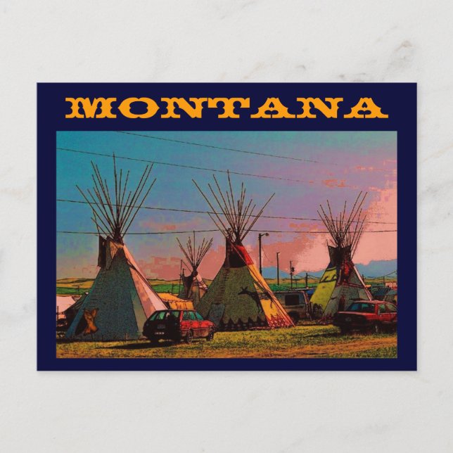 Montana Postcard (Front)