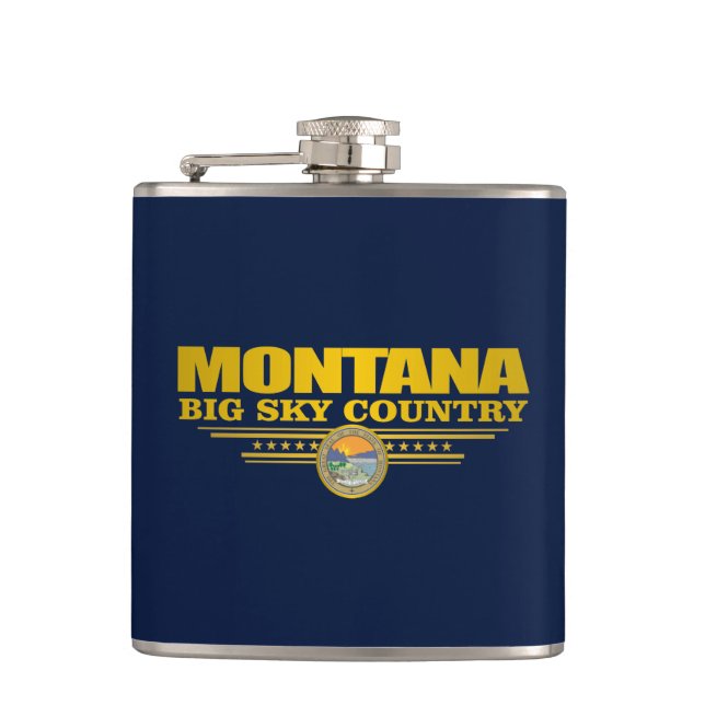 Montana Pride Flask (Front)
