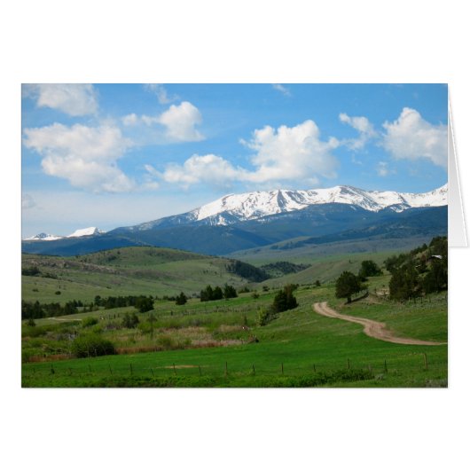 Montana Ranch Road Cards (Front Horizontal)