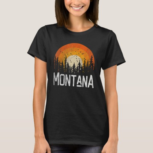 Montana  Retro Style Vintage 70s 80s 90s Men Women T_Shirt