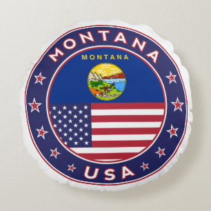 Montana Round Pillow