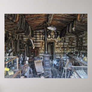 MONTANA SADDLERY SHOP POSTER