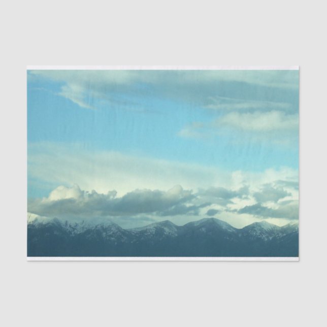 Montana Skies Tissue Paper (Front)