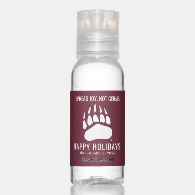 Montana | Spread Joy, Not Germs Hand Sanitizer (Front)