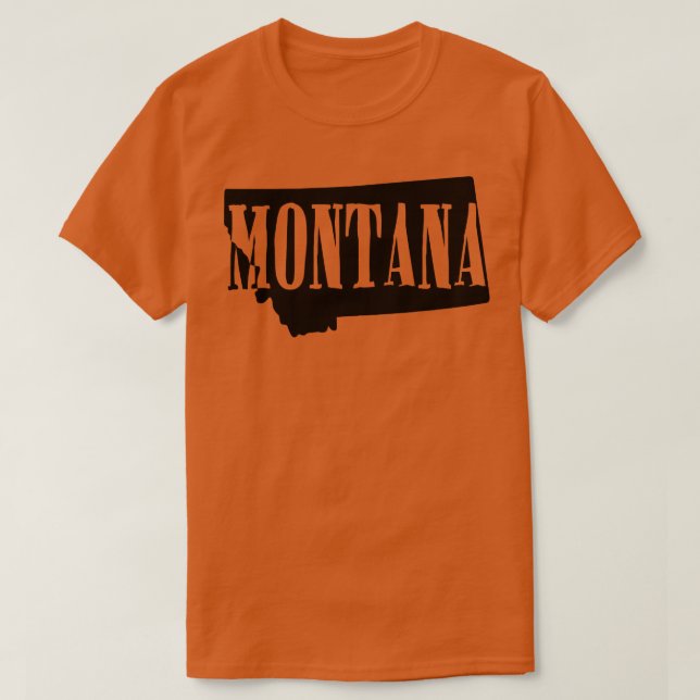 Montana State 1 T-Shirt (Design Front)