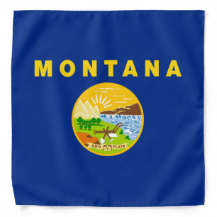 Montana State Flag Bandana