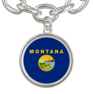 Montana State Flag Bracelet