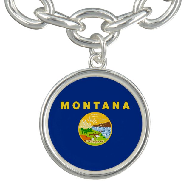 Montana State Flag Bracelet (Design)