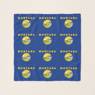 Montana State Flag Scarf