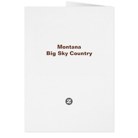 Montana State: Indian Tribes, Mountains, Prairie (Back)