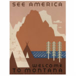 Montana State: Indian Tribes, Mountains, Prairie Cutout<br><div class="desc">In the heart of the American West, where rugged mountains meet vast prairies and crystal-clear rivers meander through verdant valleys, lies the captivating state of Montana. Montana, often referred to as "The Last Best Place, " is a land of breathtaking natural beauty, rich cultural heritage, and endless opportunities for adventure....</div>