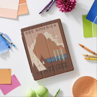 Montana State: Mountains, Tribes, Big Sky Country iPad Smart Cover