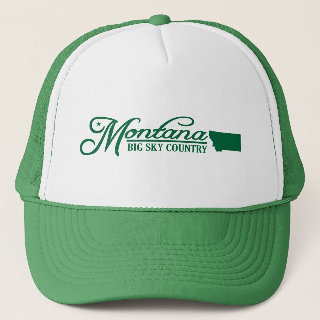 Montana (State of Mine) Trucker Hat (Front)