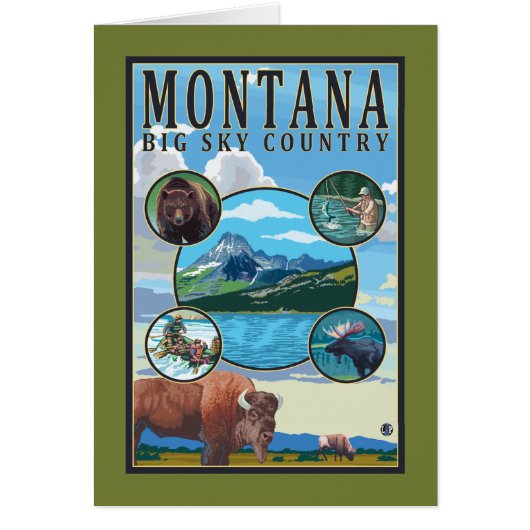 Montana State Scenes Cards (Front)