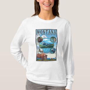 Montana State Scenes T-Shirt