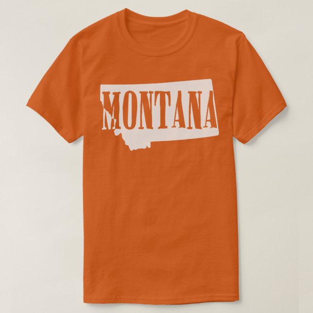 Montana State T-Shirt (Design Front)