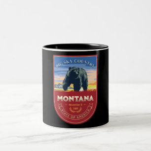 Montana State  Two-Tone Coffee Mug