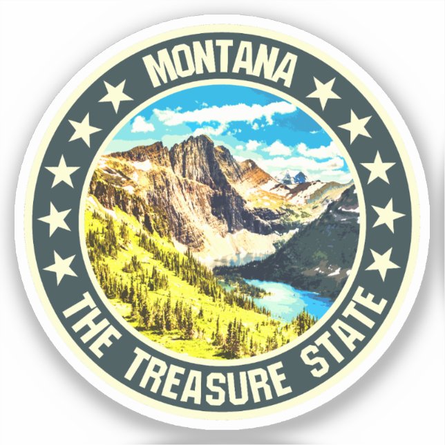 Montana                                            sticker (Front)
