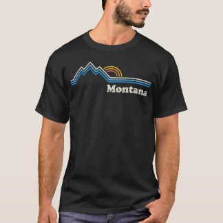 Montana Sunrise Mountains T-Shirt