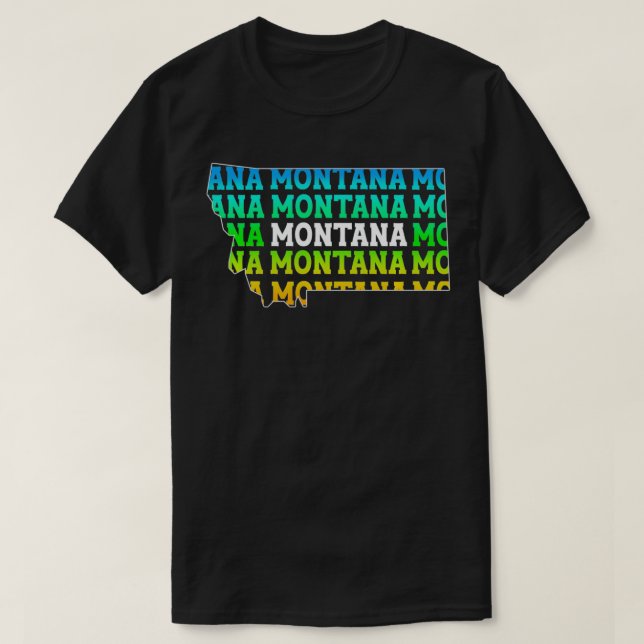 Montana  T-Shirt (Design Front)