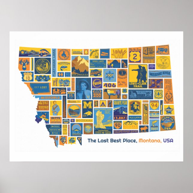 Montana: The Last Best Place Poster (Front)