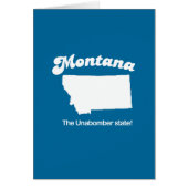 Montana - The unabomber state T-shirt (Front)
