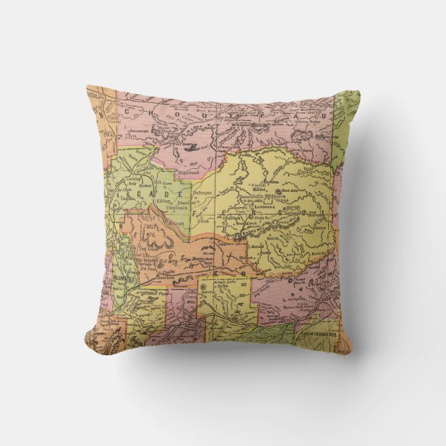 Montana Throw Pillow (Front)