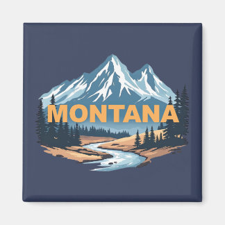 Montana United States of America Magnet