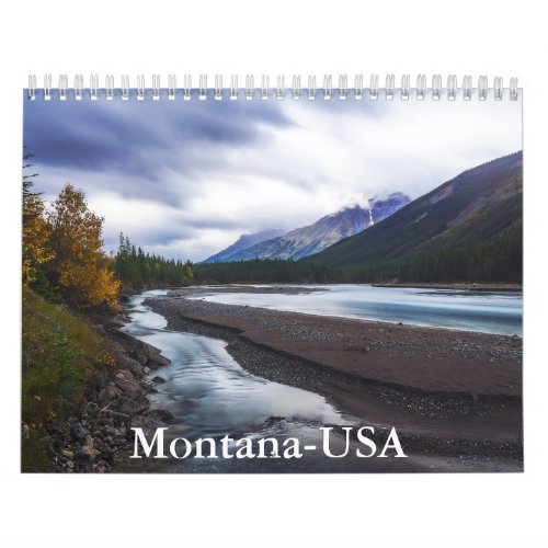 Montana_USA Calendar