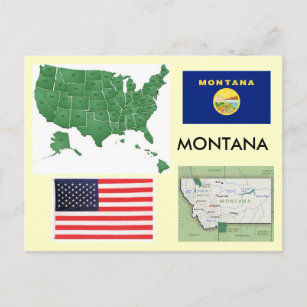 Montana, USA Postcard