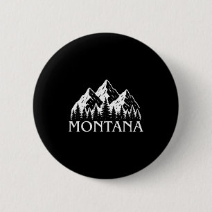 Montana vintage mountain outdoors big sky country button