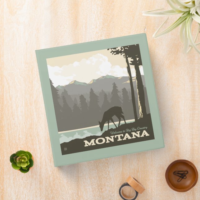 Montana | Welcome to Big Sky Country 3 Ring Binder (In Situ)