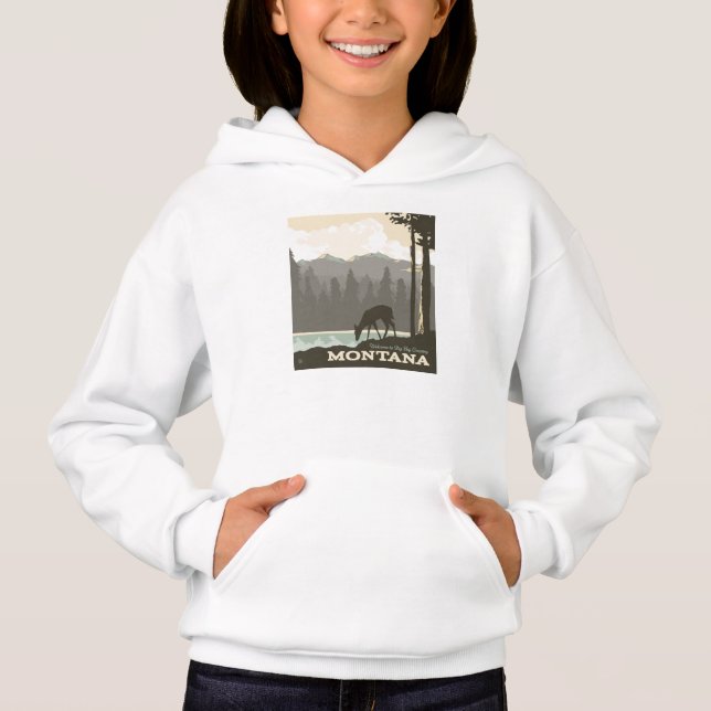 Montana | Welcome to Big Sky Country Hoodie (Front)