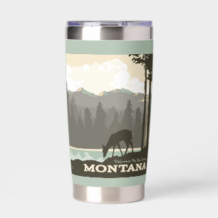 Montana Welcome to Big Sky Country Insulated Tumbler