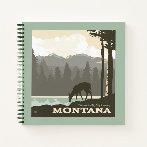 Montana  Welcome to Big Sky Country Notebook