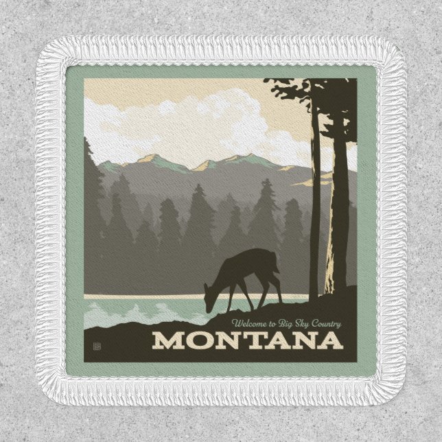 Montana | Welcome to Big Sky Country Patch (Front)