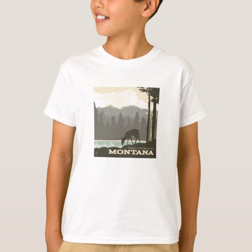 Montana  Welcome to Big Sky Country T_Shirt