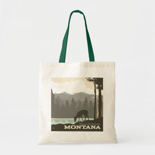 Montana  Welcome to Big Sky Country Tote Bag
