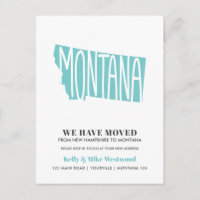 MONTANA We've moved New address New Home
