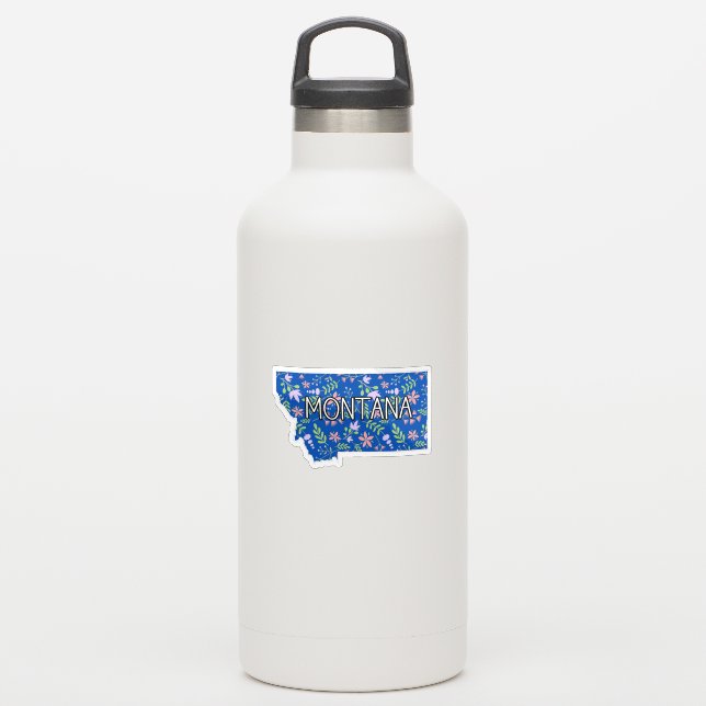 Montana Wildflower Sticker (Waterbottle)