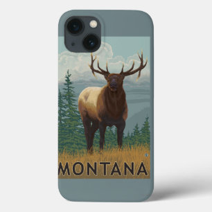 MontanaElk Scene iPhone 13 Case