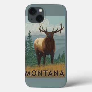 MontanaElk Scene iPhone 13 Case