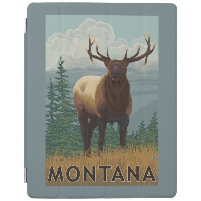 MontanaElk Scene iPad Smart Cover (Front)